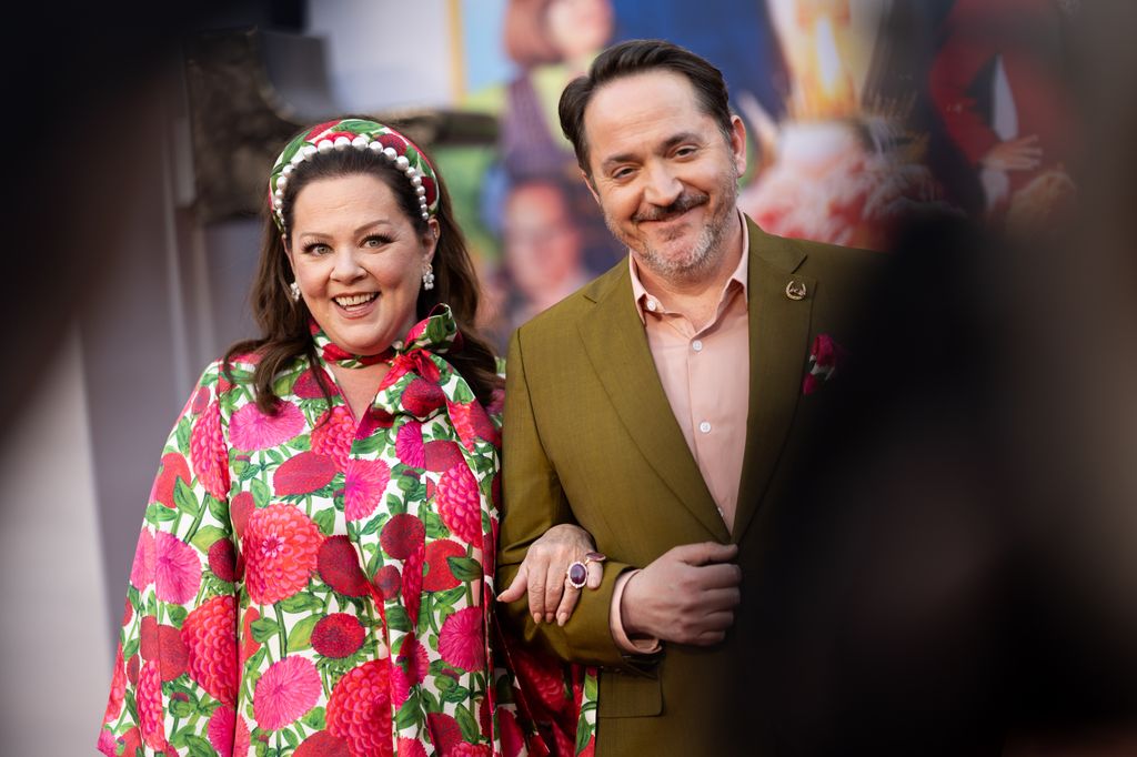 Melissa McCarthy and Ben Falcon attends the Los Angeles Premiere of Netflix's "UNFROSTED" at The Egyptian Theatre Hollywood on April 30, 2024 in Los Angeles, California.