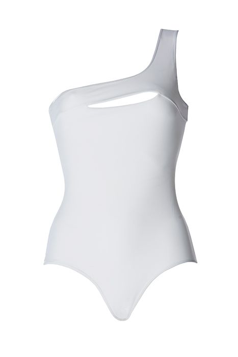 pili and kiki white swimsuit
