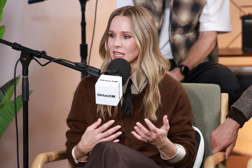 Kristen Bell on 'Andy Cohen Live' at SiriusXM Studios