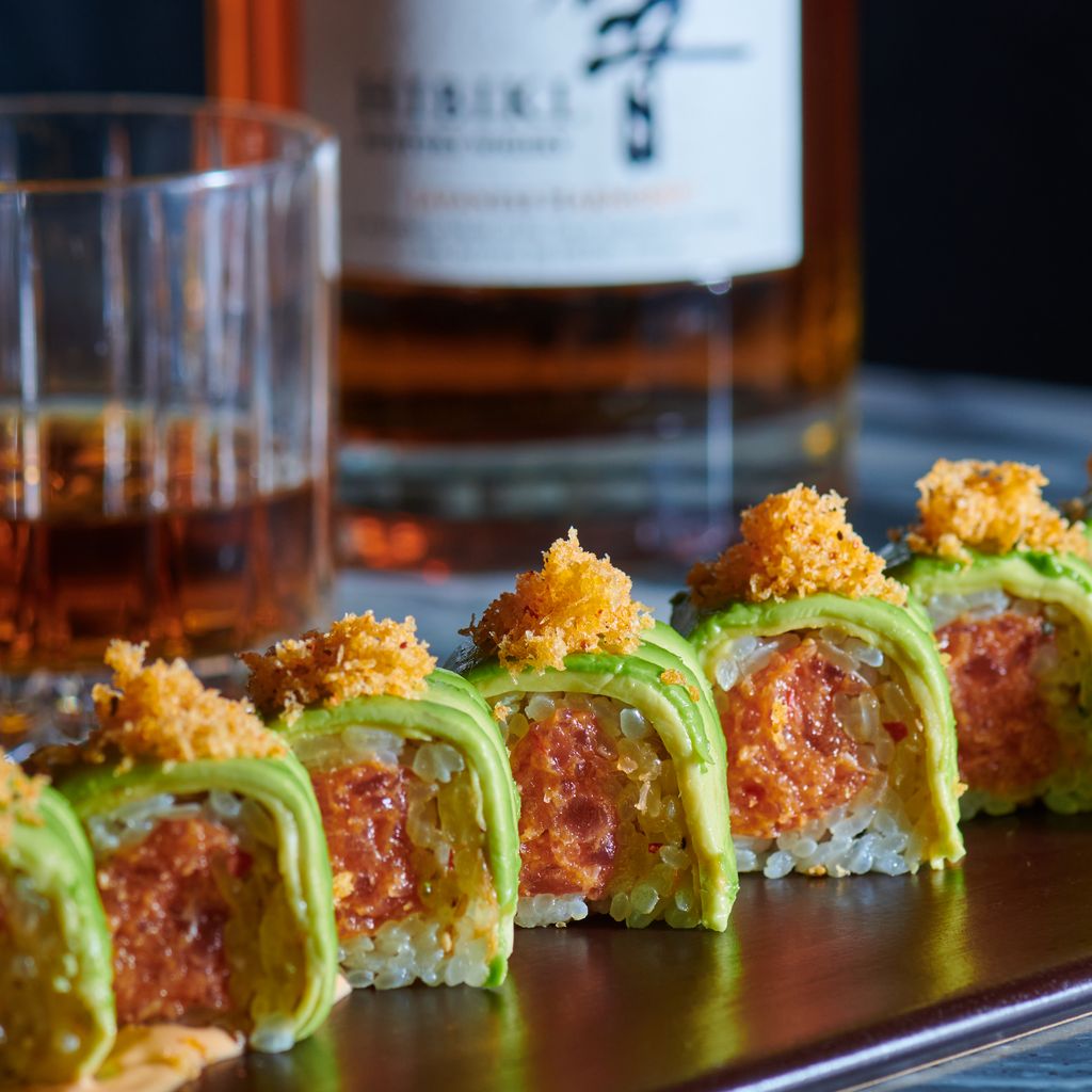 The sushi is to die for