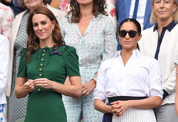 kate middleton meghan markle wimbledon