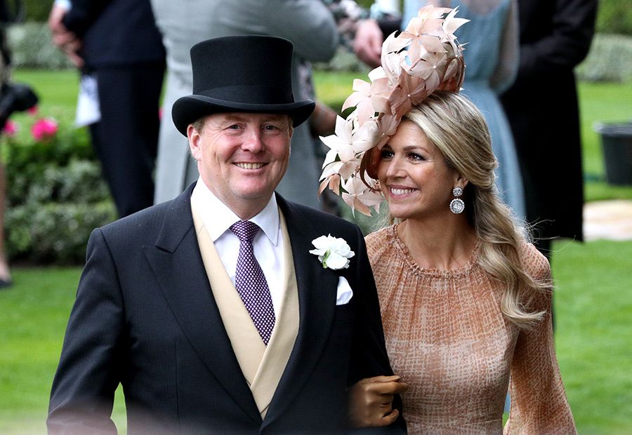 queen maxima and king willem alexander at ascot