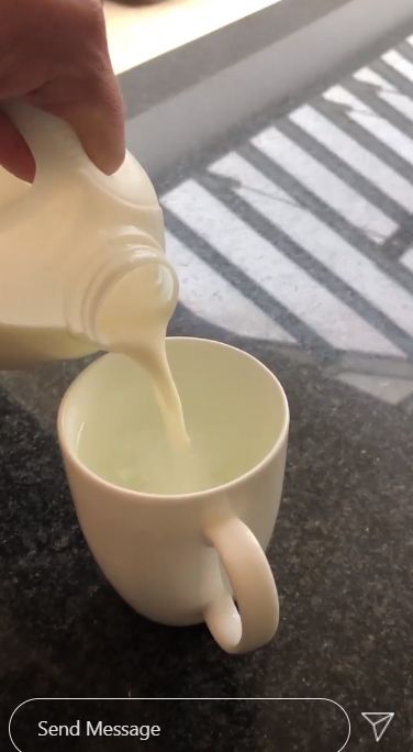phil adds milk 