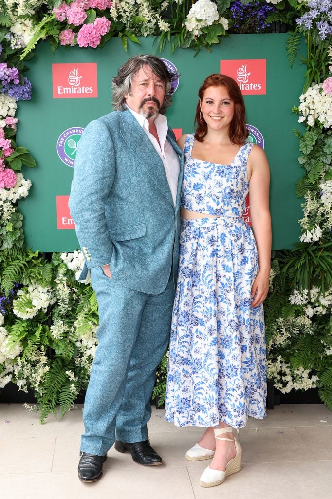 Laurence Llewelyn-Bowen and daughter