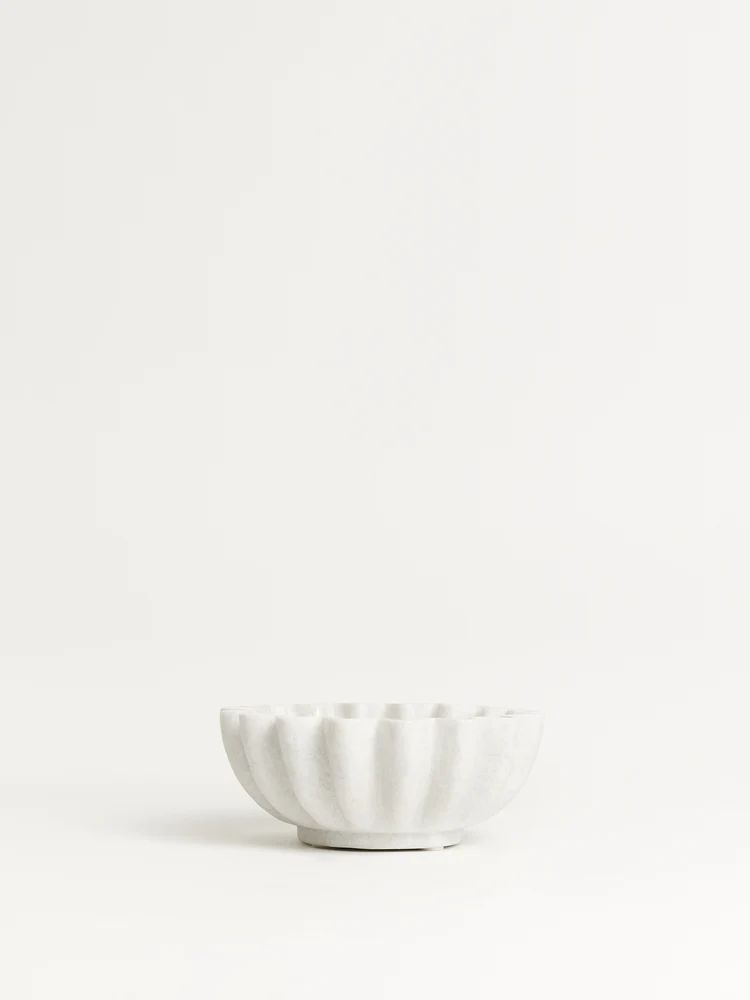 Curve Marble Bowl - Sixty3 London