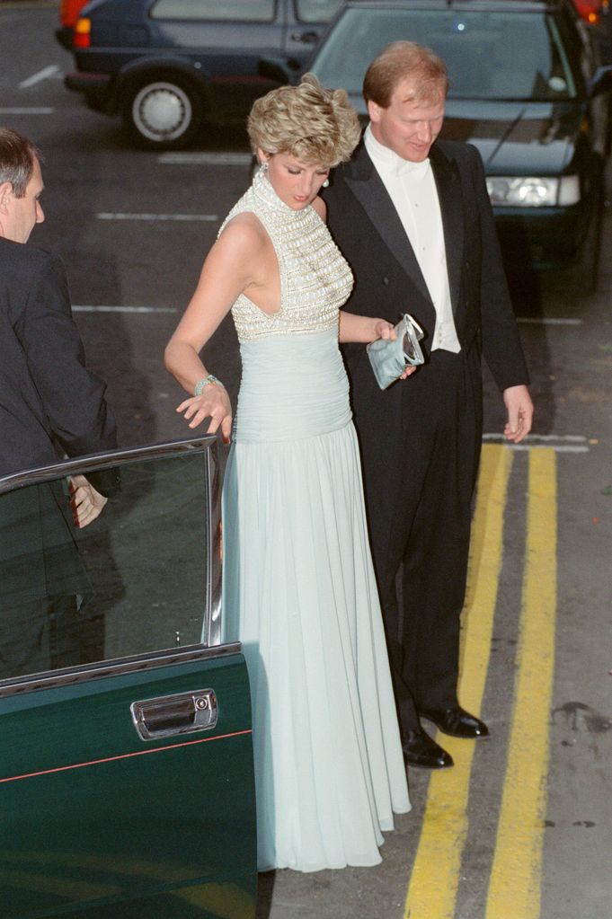 Princess Diana wore this stunning halterneck dress in 1992