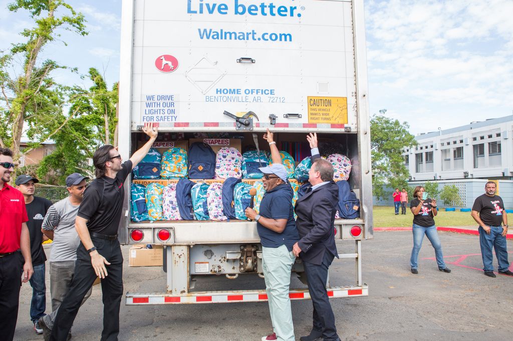 TODAY -- Pictured: Al Roker's Lend A Hand - Puerto Rico  on Wednesday, November 15, 2017