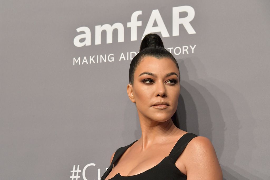 NEW YORK, NY - FEBRUARY 06:  Kourtney Kardashian attends the amfAR New York Gala 2019 at Cipriani Wall Street on February 6, 2019 in New York City.  (Photo by Michael Loccisano/Wire Image)