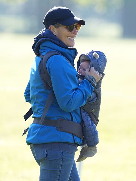 zara tindall with lucas houghton hall international horse trials