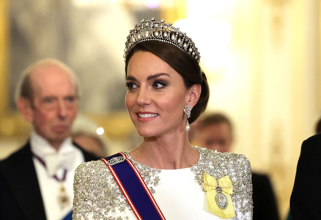 Kate Middleton wearing tiara 