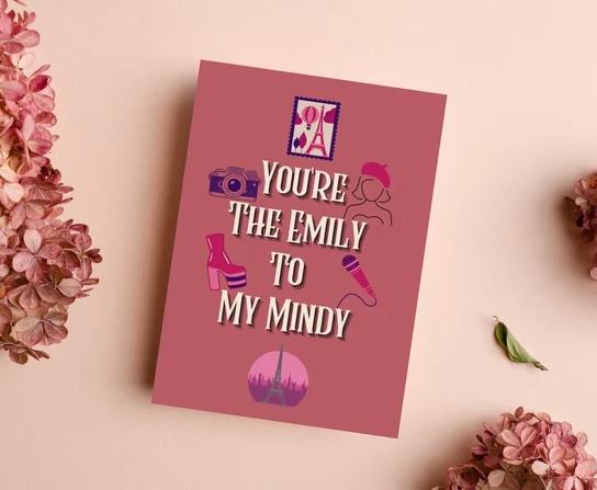 Emily in Paris card