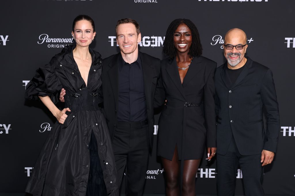 Katherine Waterston, Michael Fassbender, Jodie Turner-Smith and Jeffrey Wright