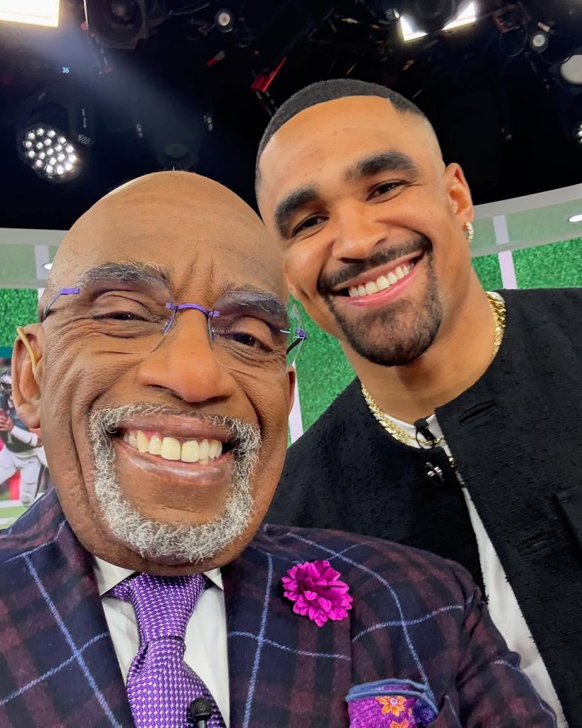 Al Roker Selfie Jalen fait mal