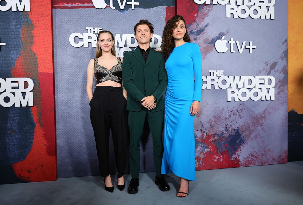 Amanda Seyfried, Tom Holland and Emmy Rossum Apple TV+  the Crowded Room 