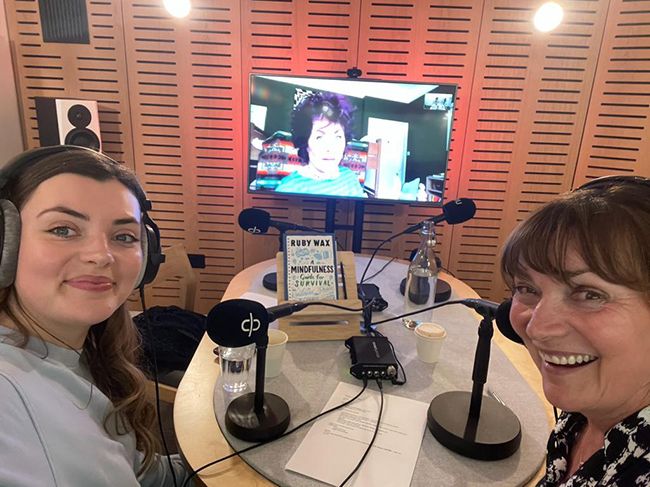 lorraine kelly daughter podcast ruby wax