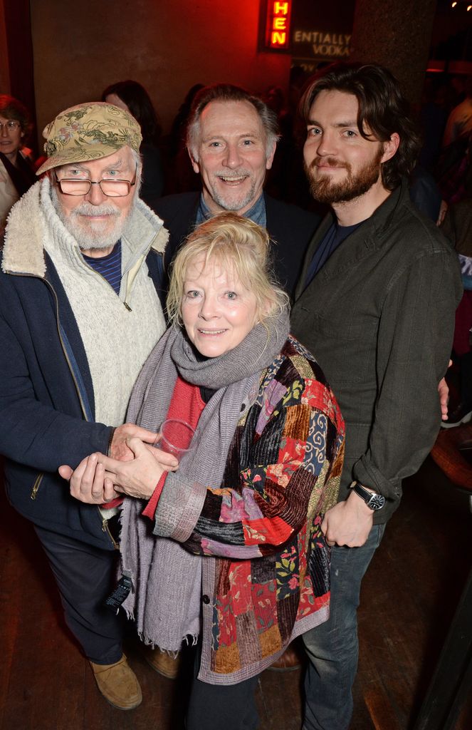 Tom with his actor parents Tom and Anna 