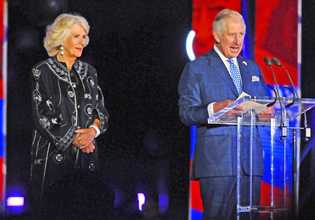 Queen Consort Camilla wore King Charles' clothes to formal event - yes ...