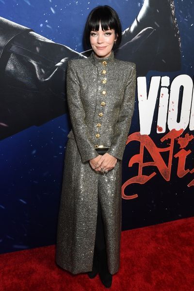 Lily Allen at the Violent Night premiere