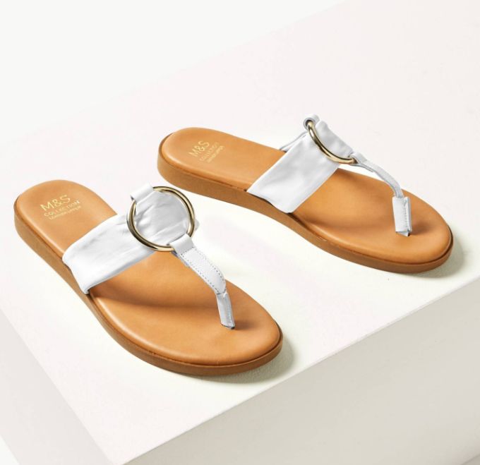 These Marks & Spencer sandals will have everyone thinking they are Gucci |  HELLO!