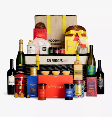 selfridges christmas food and drink hamper 