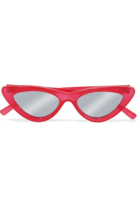 red sunglasses le specs