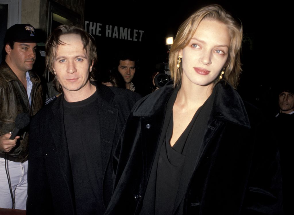 Uma Thurman and Gary Oldman wed in 1990