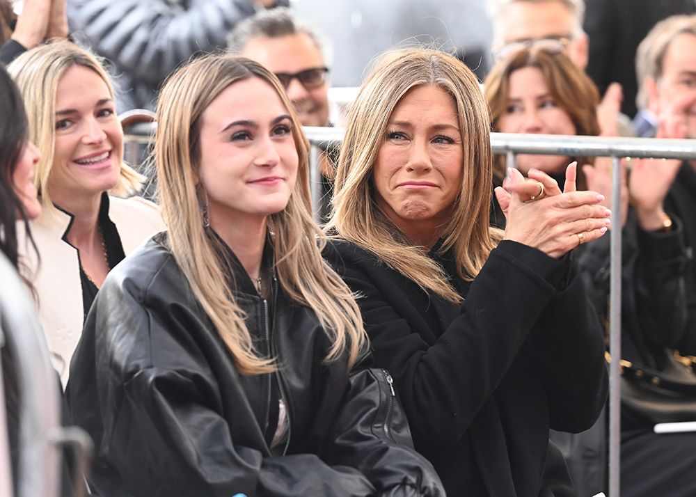 Jennifer Aniston with her is goddaughter Coco Arquette