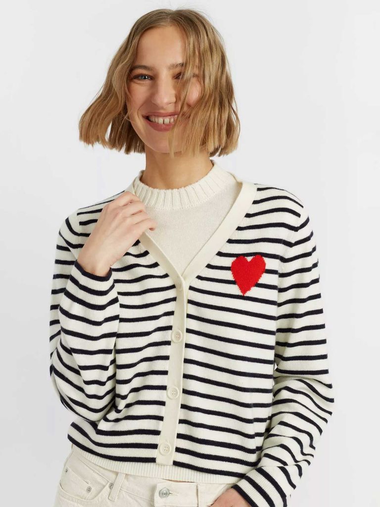 Chinti & Parker Striped Caridgna