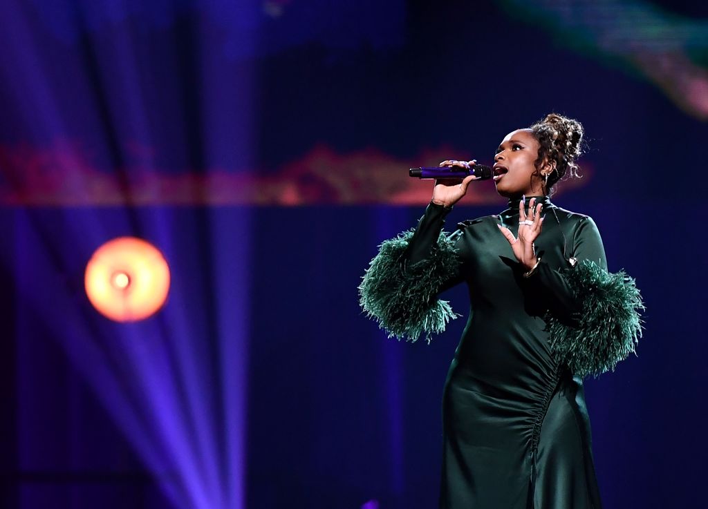  Jennifer Hudson performs onstage during The Event hosted by the Shaquille O'Neal Foundation 