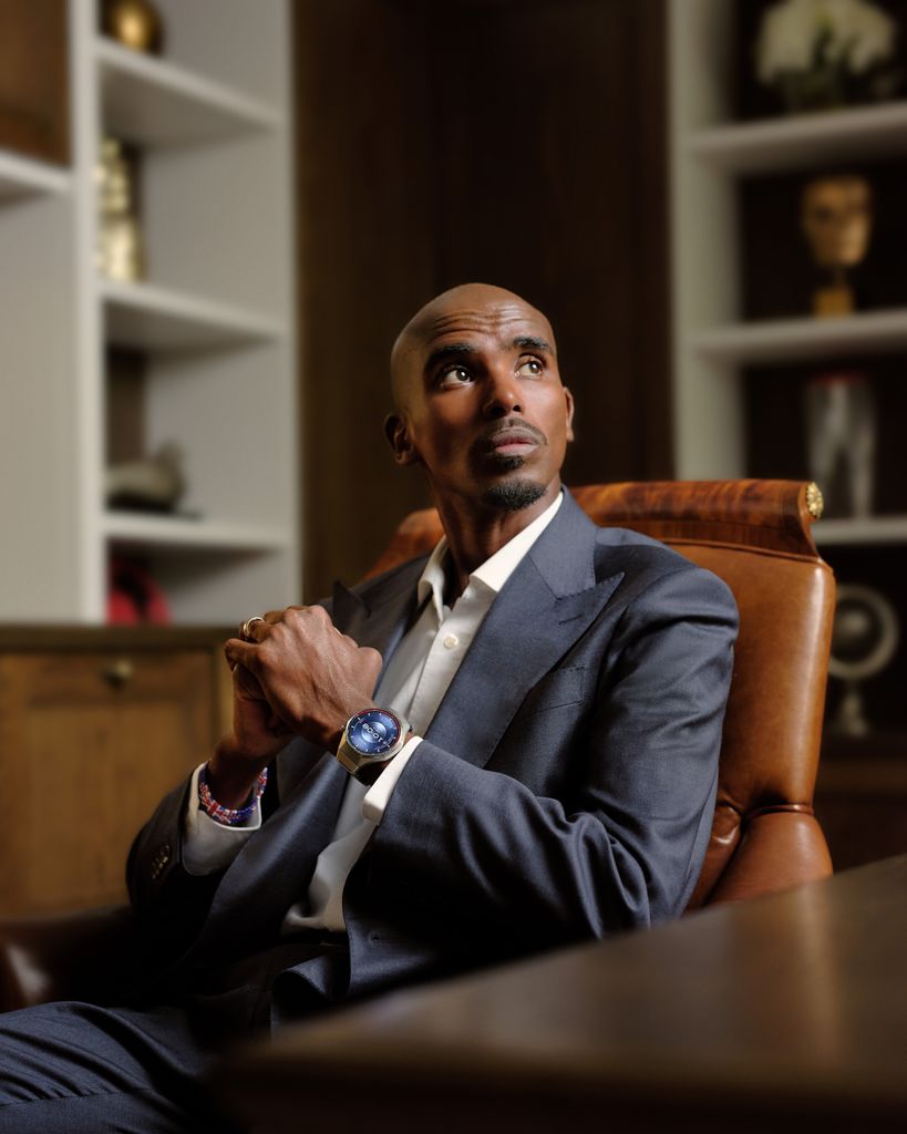 Mo Farah says since retirement he aims to reach 10,000 steps a day