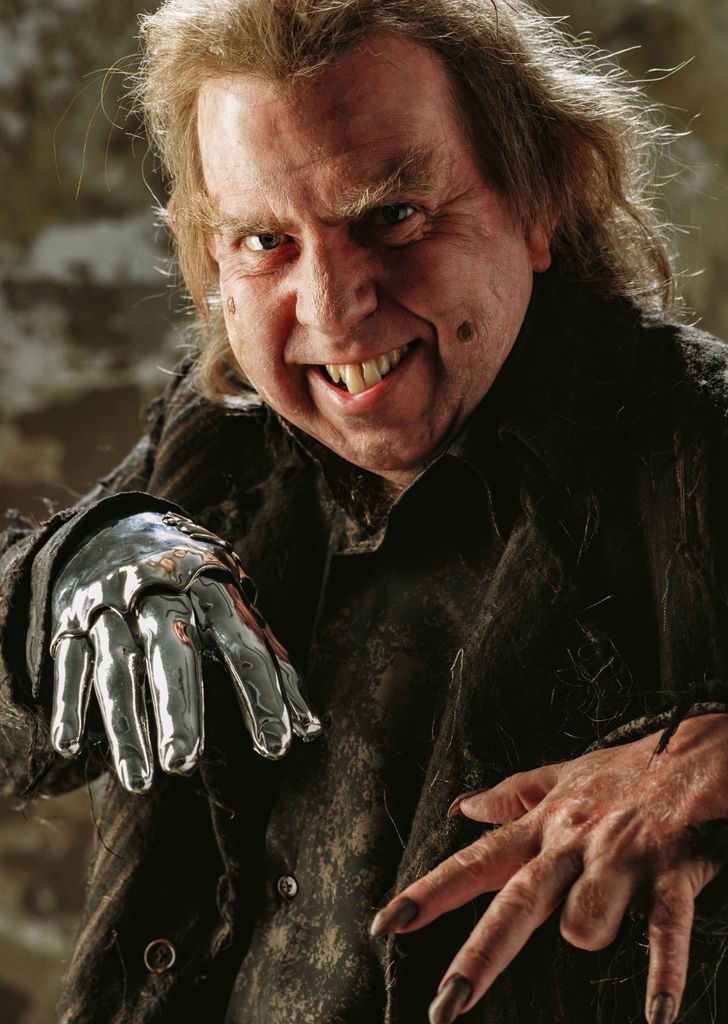 Timothy on the set of the film Harry Potter and The Goblet of Fire