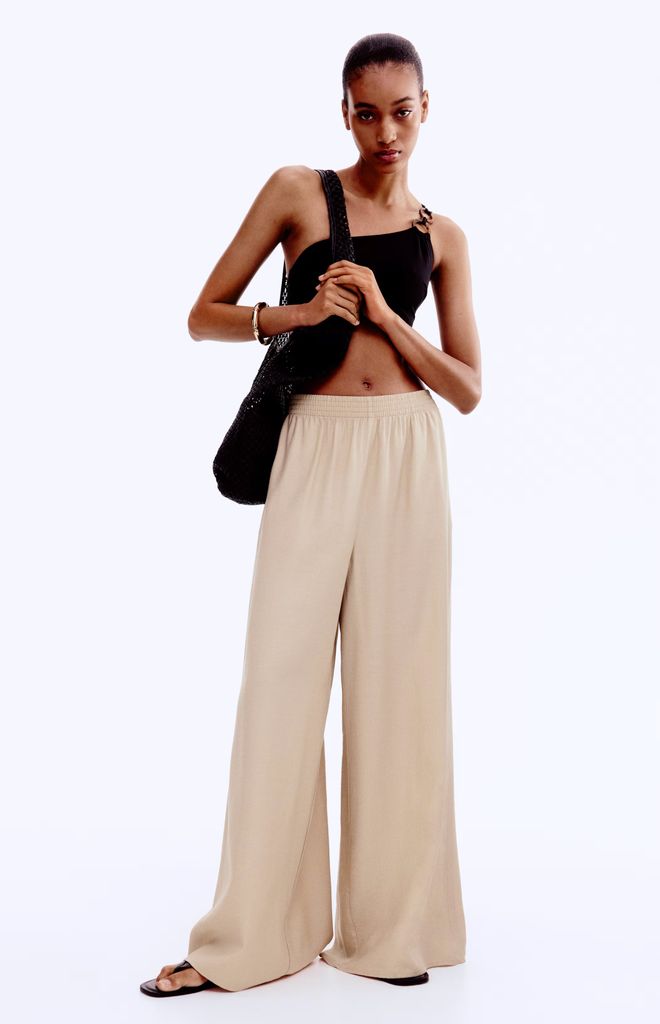 H&M wide-leg trousers