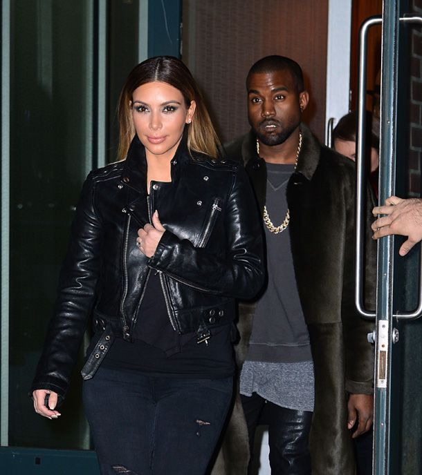 Kim and Kanye got engaged on her 33rd birthday in October 
