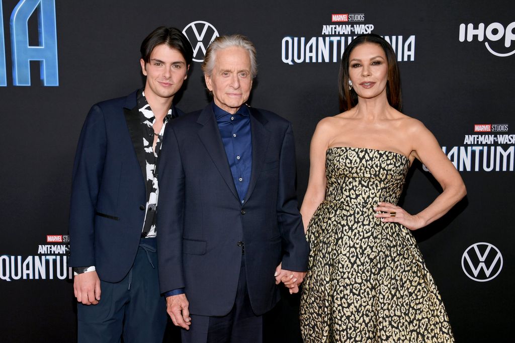 pemutaran perdana film dylan douglas michael douglas catherine zeta jones