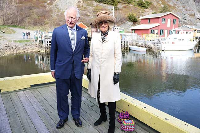Charles and Camilla during their Canadian tour