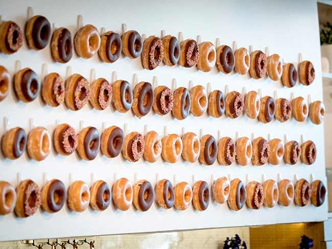 This Morning doughnut wall