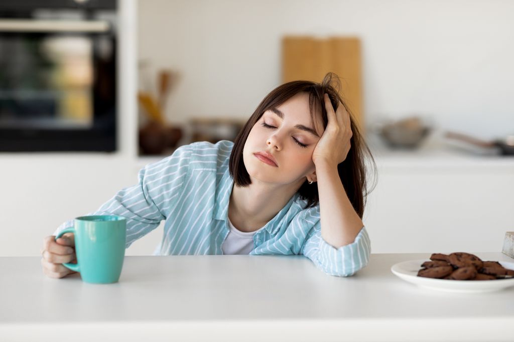 Most people notice persistent tiredness