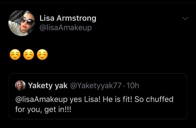 lisa armstrong tweet