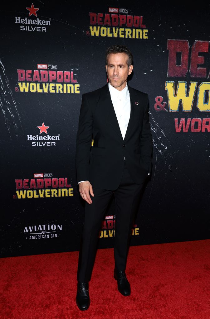  Ryan Reynolds attends the "Deadpool & Wolverine" New York Premiere