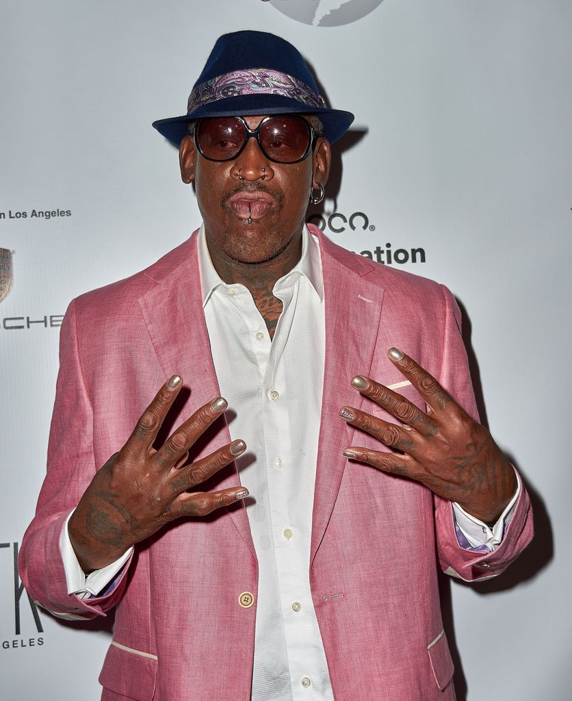 Dennis Rodman attends Smash Global IV Event at Taglyan Complex on September 15, 2016 in Los Angeles, California.  (Photo by Unique Nicole/Getty Images,)