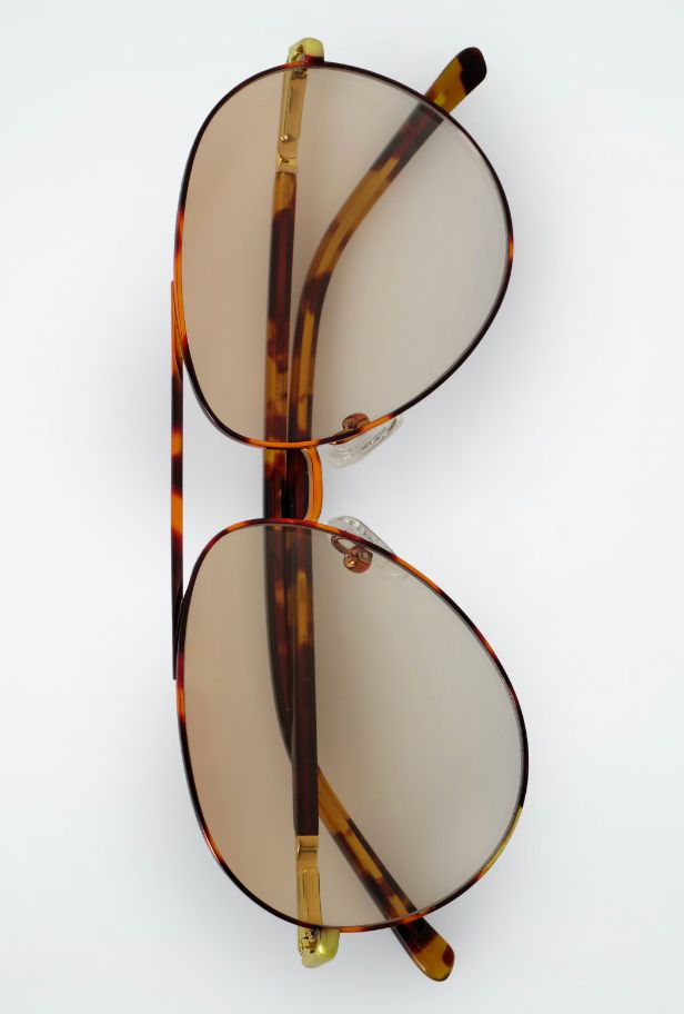 Cos Brown Aviator Sunglasses