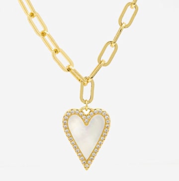 TK Maxx Gold Heart Chain