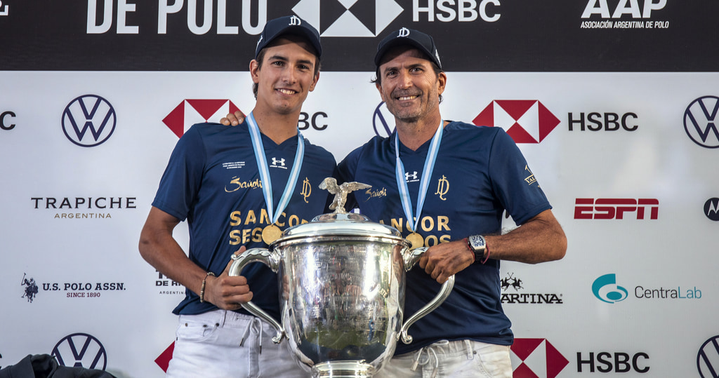 Poroto and Adolfo Cambiaso in Polo