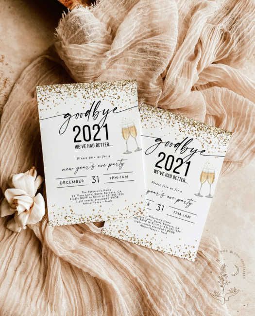 nye decorations party games invitations etsy