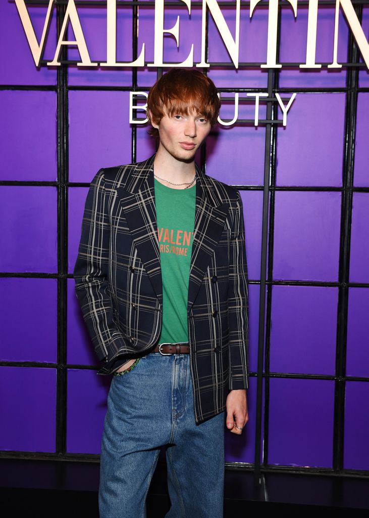 NEW YORK, NEW YORK - SEPTEMBER 10: Calum Harper attends Valentino Beauty Reopens Studio 54 For Born In Roma Launch at Studio 54 on September 10, 2025 in New York City.  (Photo by Noam Galai/Getty Images for Valentino Beauty)