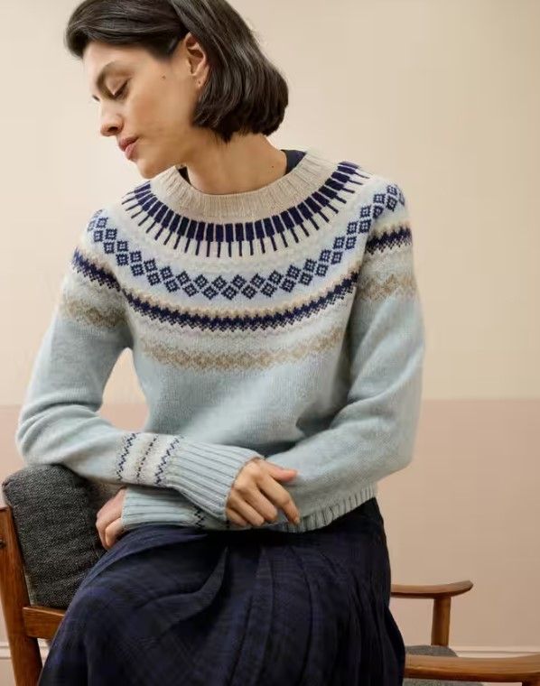 Kate's Fair Isle jumper is from sustainable British brand Brora