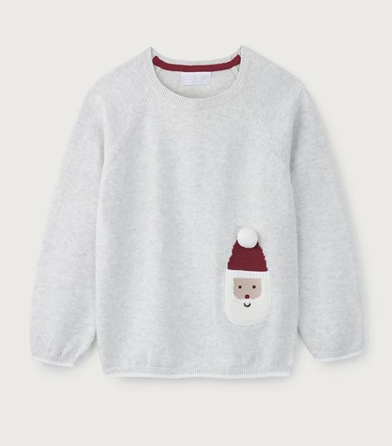 baby christmas jumper white company