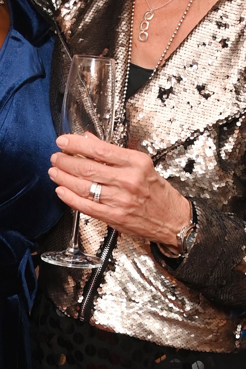 Carol McGiffin's engagement and wedding rings