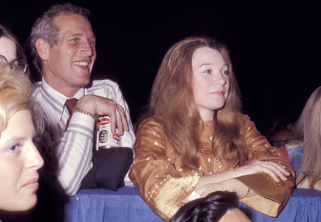 Paul Newman and Shirley MacLaine during "Stars for McGovern" Benefit Fundraiser at Madison Square Garden in New York City, New York, United States.
