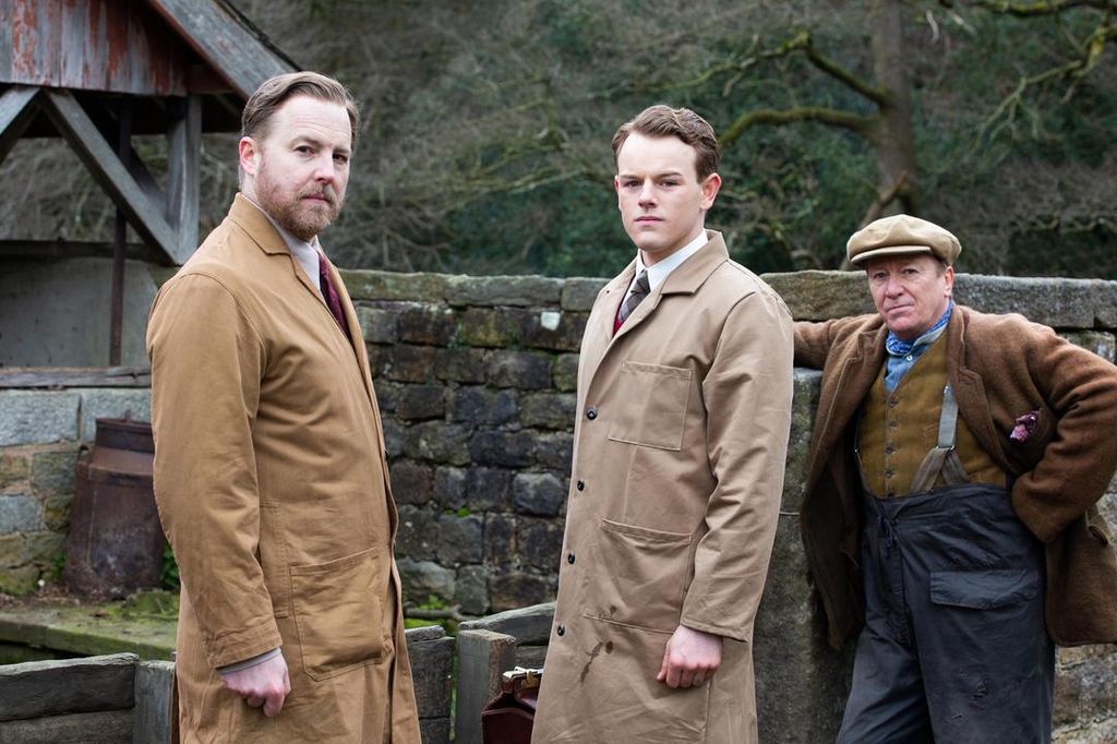 Samuel West and Callum Woodhouse in All Creatures Great and Small